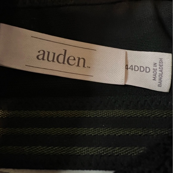 Auden Lightly Lined Strapless Bra Size 44DDD Black - Picture 5 of 5